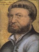 Hans holbein the younger Self-Portrait oil painting artist